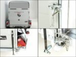 Debon Kofferanhänger C500 Sandwich 164x300cm H:200cm 2,0t|Alu|Polybug|Tür|weiß-Neu – Bild 14