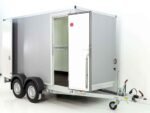Vezeko Kofferanhänger 204x405cm Höhe:205cm 2,7t | Tür | silber-Neu – Bild 2