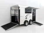 Cheval Liberte Pferdeanhänger Maxi 3|3 Pferde|Pullmann 2 Fahrwerk|weiß-Neu