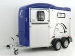 Cheval Liberte Pferdeanhänger Touring Country|Sattelkammer|Frontausstieg|blau-Neu