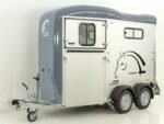 Cheval Liberte Pferdeanhänger Touring One 1,5er|Pullman-Fahrwerk|Frontausstieg|grau-Neu