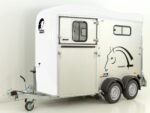 Cheval Liberte Pferdeanhänger Touring One 1,5er|Pullman-Fahrwerk|Frontausstieg|weiß-Neu