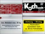 Koch Deckelanhänger 125x250cm Höhe:65cm 1300kg|Typ 4.13|Angebot-Neu – Bild 9
