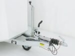 Debon Kofferanhänger Cargo 1300 Vollpoly 150x290cm H:160cm|Tür|weiß-Neu – Bild 13