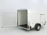 Debon Kofferanhänger Cargo 1300 Vollpoly 150x290cm H:160cm|Tür|weiß-Neu