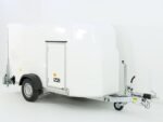 Debon Kofferanhänger Cargo 1300 Vollpoly 150x290cm H:160cm|Tür|weiß-Neu – Bild 8