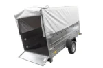Kfz Anhänger mit Plane GARDEN TRAILER 264 KIPP [mit Stützrad, zusätzlichen Bordwänden, Hochplane und Hochspriegel]-Neu – Bild 7