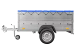 Kippbarer Pkw Anhänger Garden Trailer 200 KIPP mit zusätzlichen Bordwänden, Stützrad und Flachplane-Neu