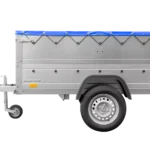 Kippbarer Pkw Anhänger Garden Trailer 200 KIPP mit zusätzlichen Bordwänden, Stützrad und Flachplane-Neu